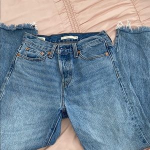 Levi Wedgie jeans
